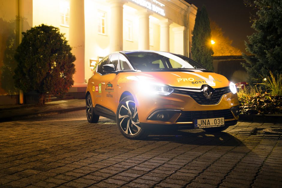 Lietuva pirmoji išvydo naująjį „Renault Scenic“