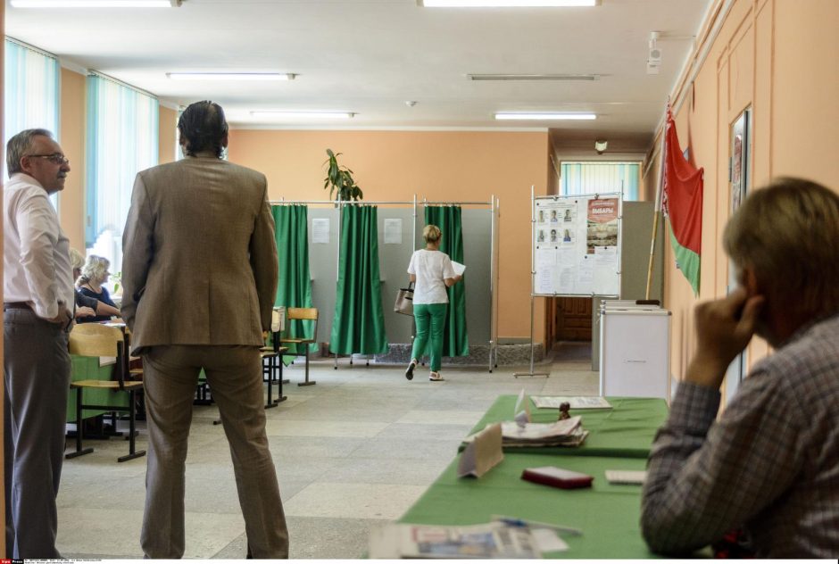Baltarusijos opozicija: parlamento rinkimai –  suklastoti 