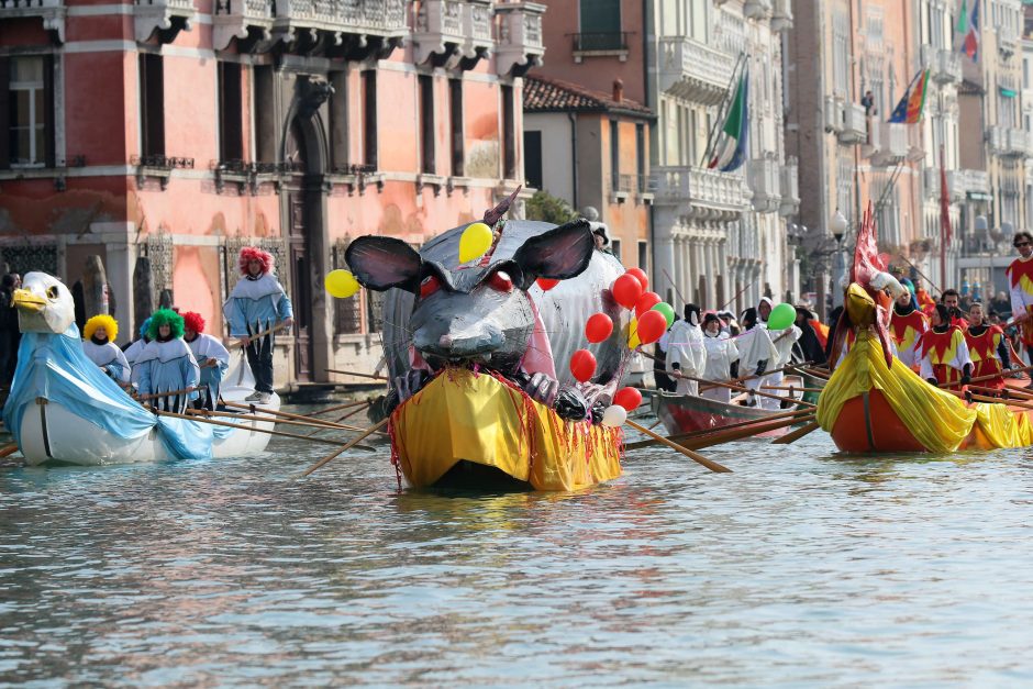 Nuo Venecijos iki Rio – karnavalų siautulys 