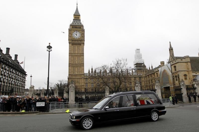 Spauda: M. Thatcher laidotuvės buvo deramas pagarbos pareiškimas
