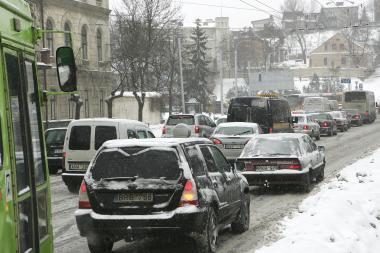 Orai Kaune: žiema grįžta sniego pavidalu (papildyta)