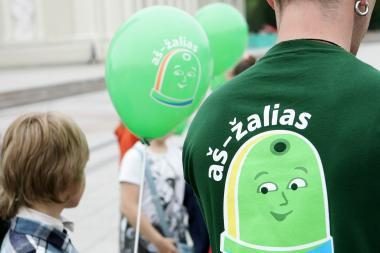 Žalieji siekia įkurti savo partiją, bet dalyvavimui savivaldos rinkimuose trūksta rėmėjų