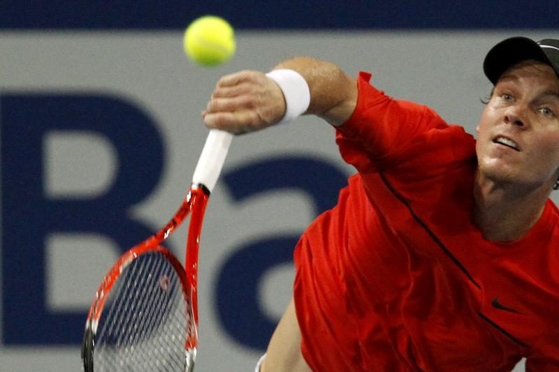 ATP turnyre Šveicarijoje krito vienas iš favoritų
