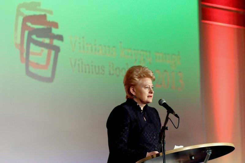 Prezidentė: lietuviai – skaitanti ir kūrybinga tauta