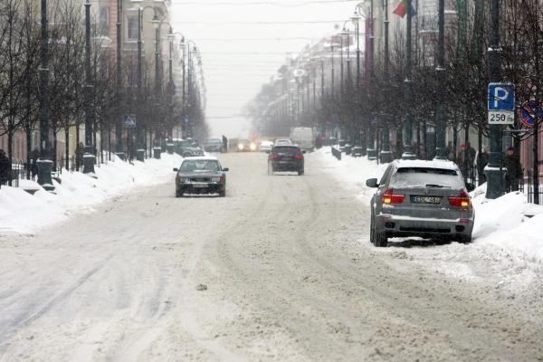 Sniego stichija siaučia, Vilniaus gatvės nevalomos (papildyta)