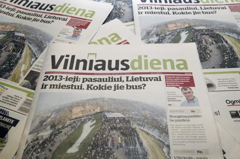 Nuo ketvirtadienio „Vilniaus diena“ tapo savaitraščiu