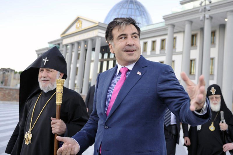 M. Saakašviliui opocizijos pergalė buvo netikėta