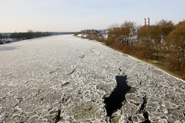 Neries ledo lytys grįžta į Vilnių