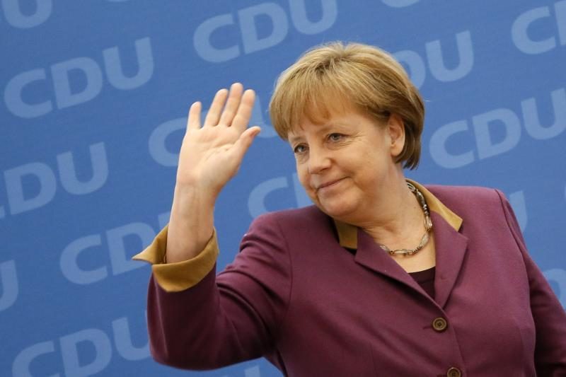 A. Merkel: euras reiškia ir taikos sąjungą