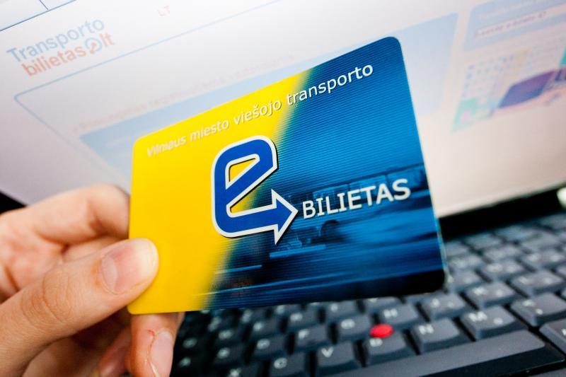Vilniuje pratęsiamas elektroninių bilietų kortelių galiojimas