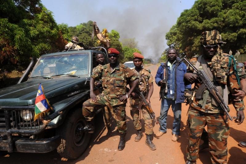 Centrinės Afrikos sukilėliai užėmė prezidento rūmus