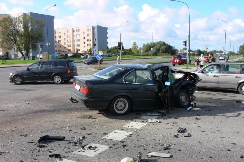 Lenkijos pilietis Klaipėdoje sukėlė avariją, sužaloti trys žmonės