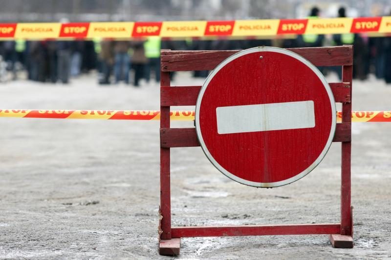 Vilniaus Bernardinų gatvėje bus draudžiamas eismas