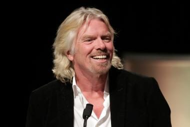 Britų verslininkas Bransonas pelnė prestižinę Vokietijos žiniasklaidos premiją