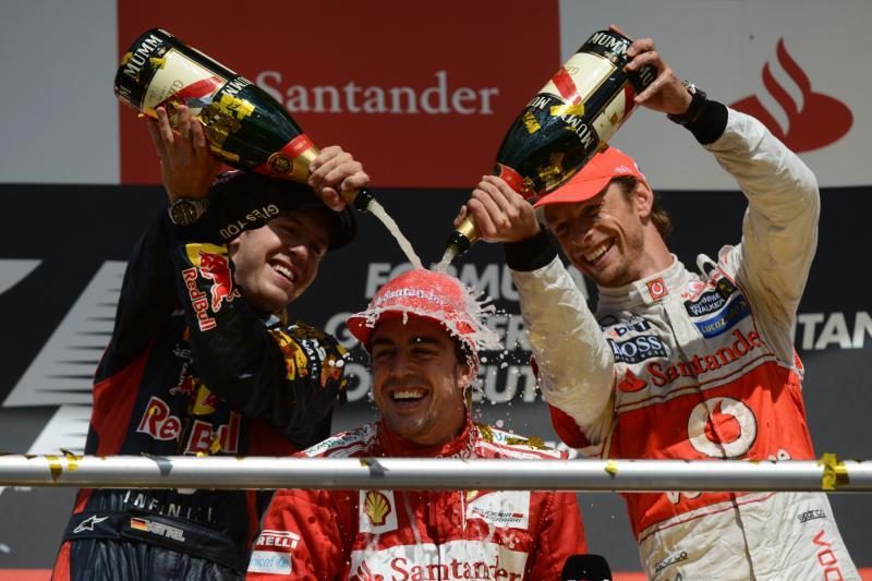 F.Alonso laimėjo „Formulės 1“ dešimtojo etapo lenktynes Vokietijoje
