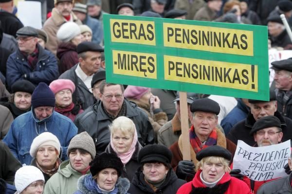 D.Jankauskas: pensinio amžiaus ilginimas neišvengiamas