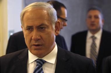 Izraelio premjeras Palestinos prezidentą pavadino savo 