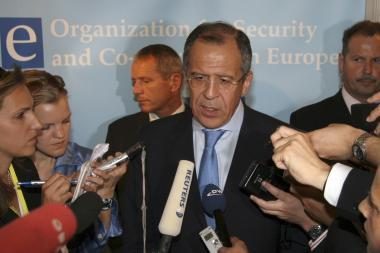 Lavrovas klausia savo JAV kolegų, kodėl neišduodamos vizos rusų oligarchams