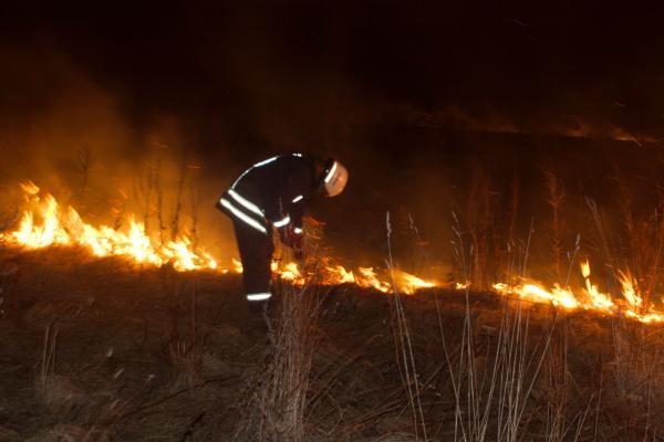 Ugniagesiai prašo nedeginti pernykštės žolės ir primena, kad už tai gresia baudos