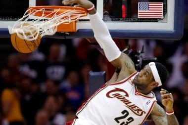 LeBronas Jamesas vėl taps naudingiausiu NBA