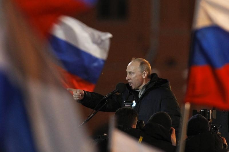 Maskvoje V.Putiną palaikė 47,06 proc. balsavusiųjų