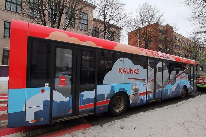 Naujovė Kauno viešajame transporte – specialiai paženklinti autobusai