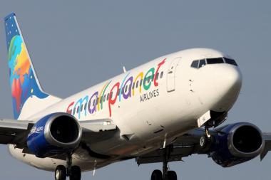 „Small Planet Airlines“ skraidins poilsiautojus britus ir airius