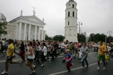 „Vilniaus maratono“ metu žiūrovai bus mokomi sveikos gyvensenos