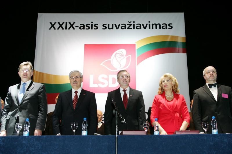 Kandidatai į socialdemokratų vadovus - A. Butkevičius ir Z. Balčytis