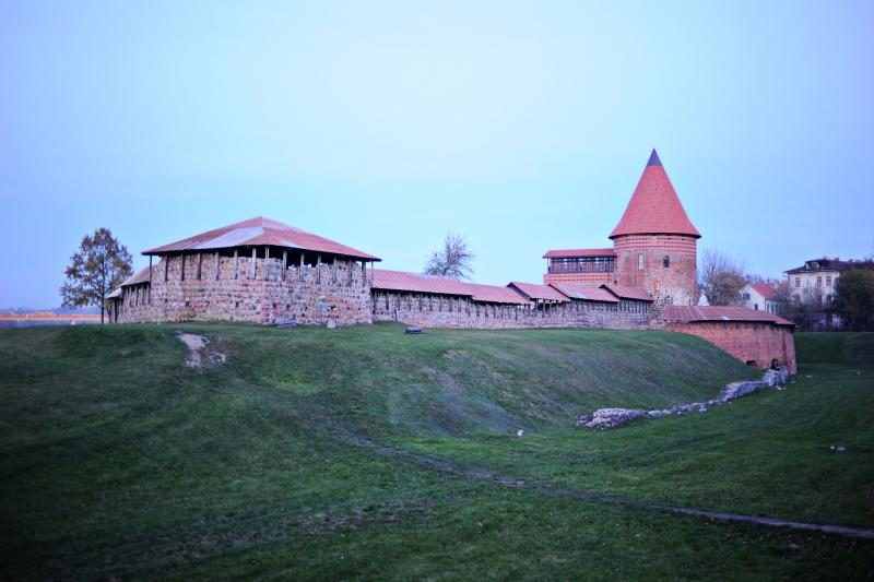 Kauno pilį apgaubę dūmai išgąsdino praeivius