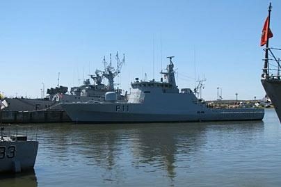 Klaipėdoje prisišvartavo naujasis Lietuvos patrulinis laivas