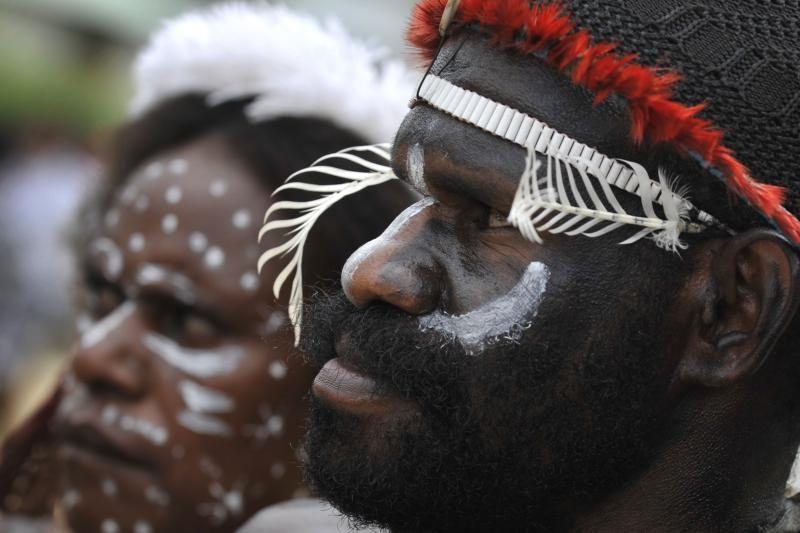 Papua ir Naujojoje Gvinėjoje areštuoti įtariamo kanibalų kulto nariai