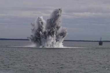 Baltijos jūroje - išminavimo pratybos „Atvira dvasia 2010“ 
