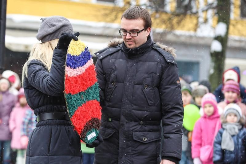 Velykų šventėje mažiesiems sveikino ir su Kalėdomis