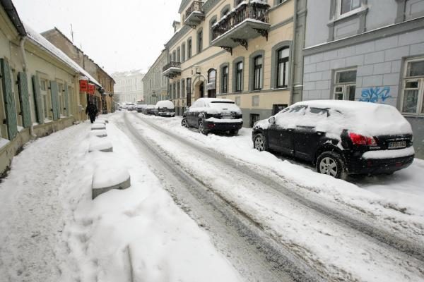 Sniego stichija siaučia, Vilniaus gatvės nevalomos (papildyta)