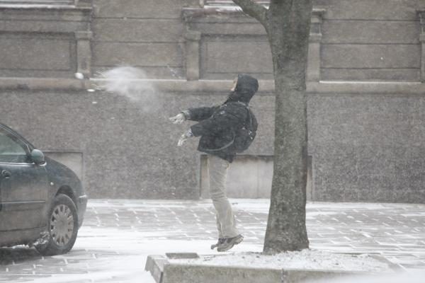 Klaipėdos kelininkams ir vairuotojams pūgos išbandymas