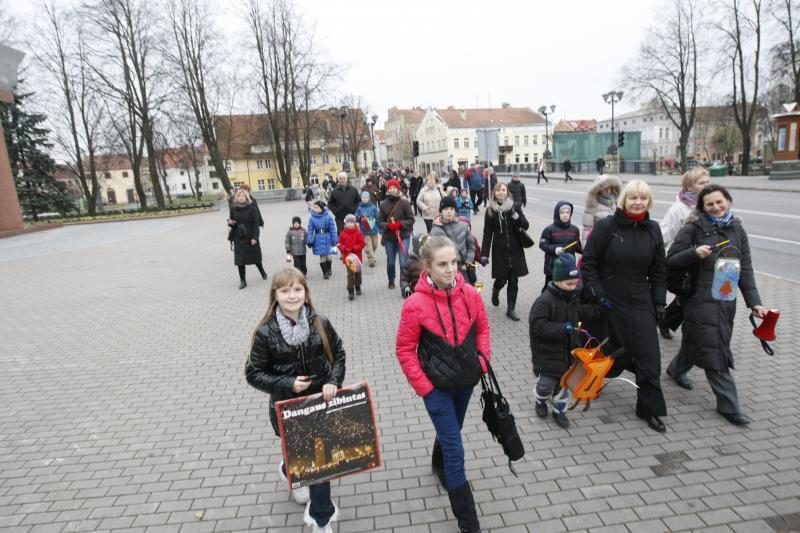 Šv. Martyno dieną - šimtų mažųjų klaipėdiečių eisena su žibintais