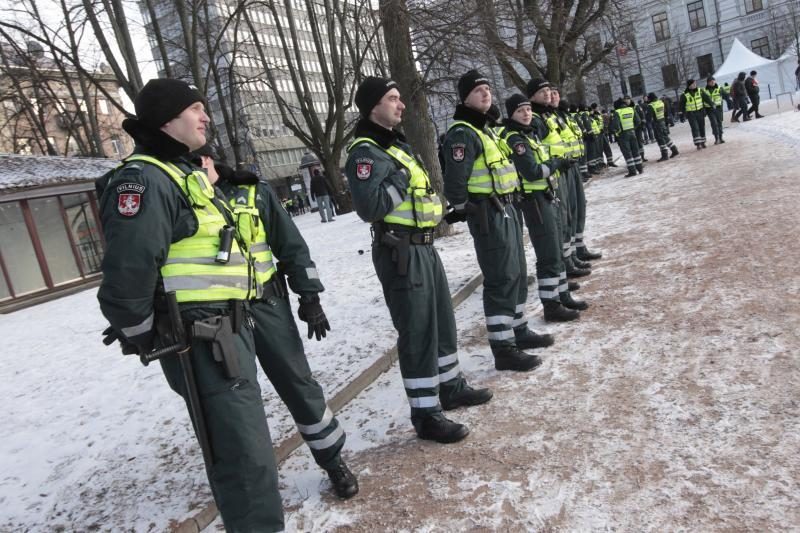 Uždraustoje eisenoje Vilniuje - tūkstančiai nacionalistų