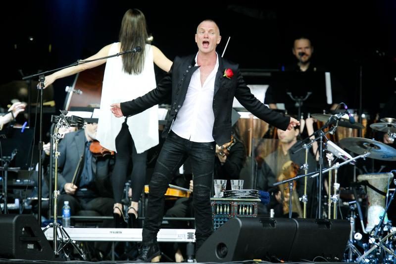 Vilniuje koncertavo Stingas