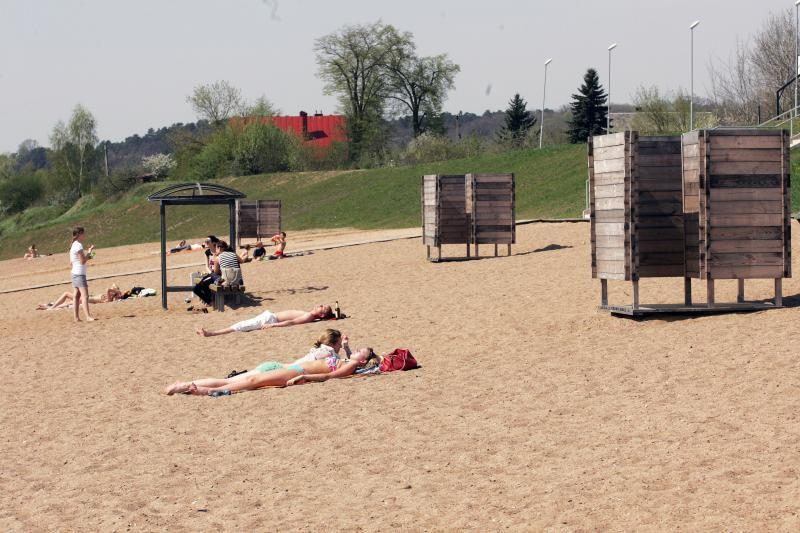 Kauno paplūdimiai maudynių sezonui dar nepasiruošę