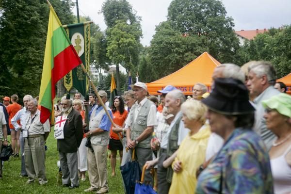 Vilniuje prisiminta Gruzijos ir Rusijos ginkluoto konflikto pradžia