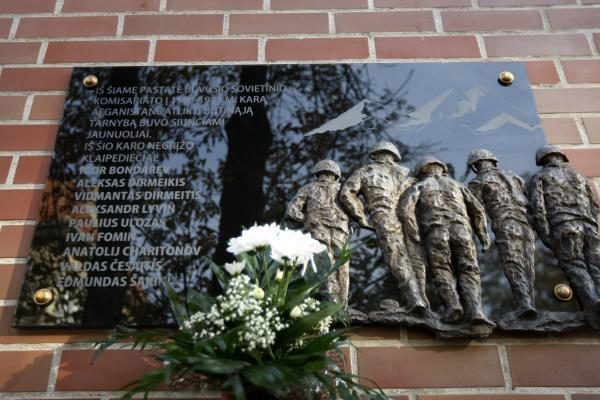 Afganistano karo veteranai pagerbė likimo brolius