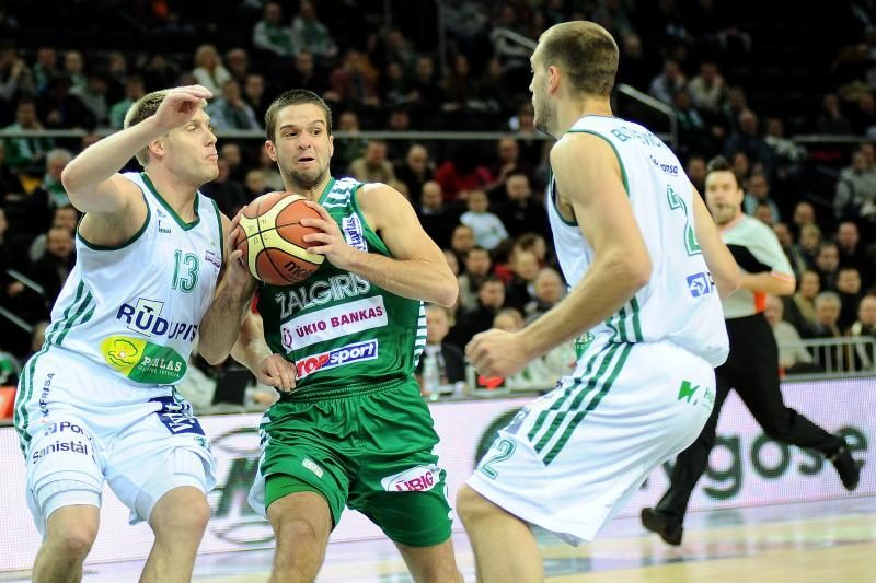 Po atkaklios kovos „Žalgiris“ įveikė „Rūdupio“ pasipriešinimą