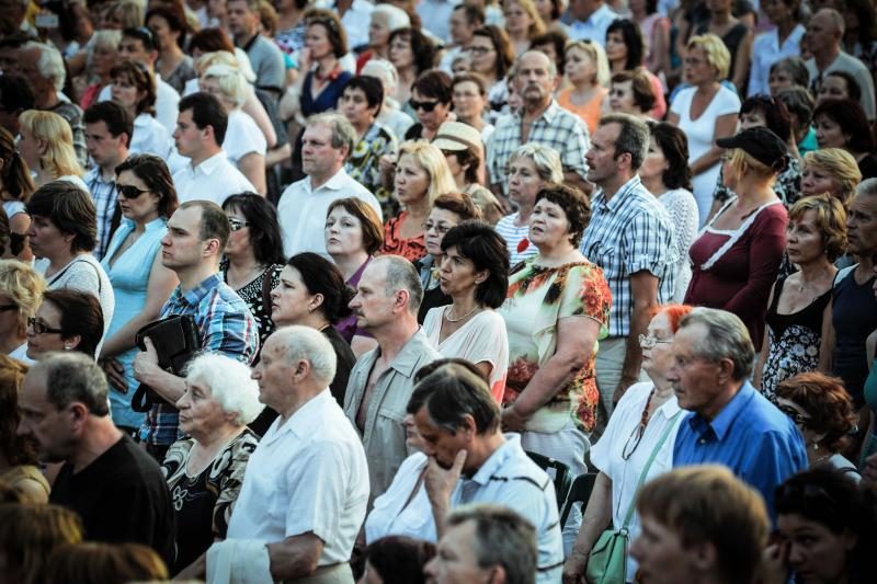 Operetės pertraukos metu skambėjo „Tautiška giesmė“ 