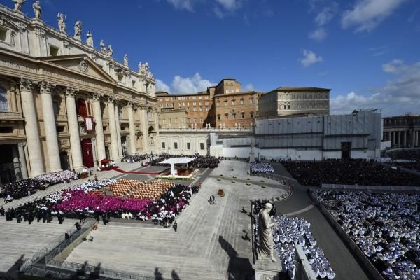 Vatikane inauguruotas popiežius Pranciškus (vaizdo įrašas)