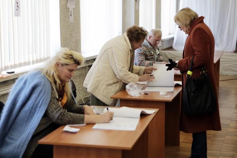 Popietę rinkėjai Klaipėdoje tapo vangesni