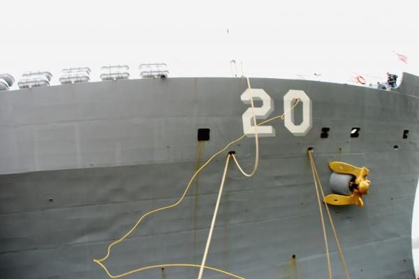 Klaipėoje - JAV karo laivas „Mount Whitney“