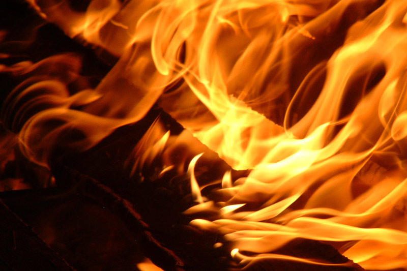 Rokiškio rajone per gaisrą žuvo moteris 
