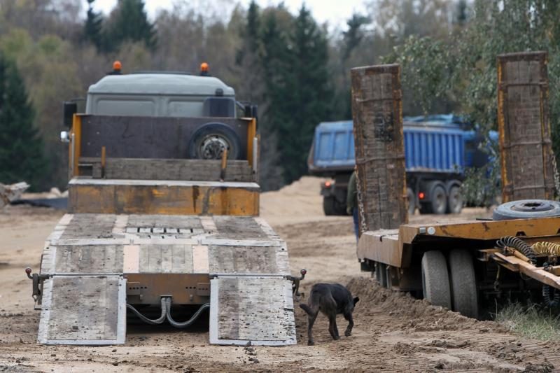 Kariotiškių sąvartyne į mišką pateko 2 tūkst. kubinių metrų dumblo