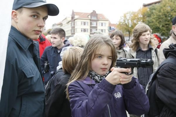 Policininkai surengė klaipėdiečiams šventę